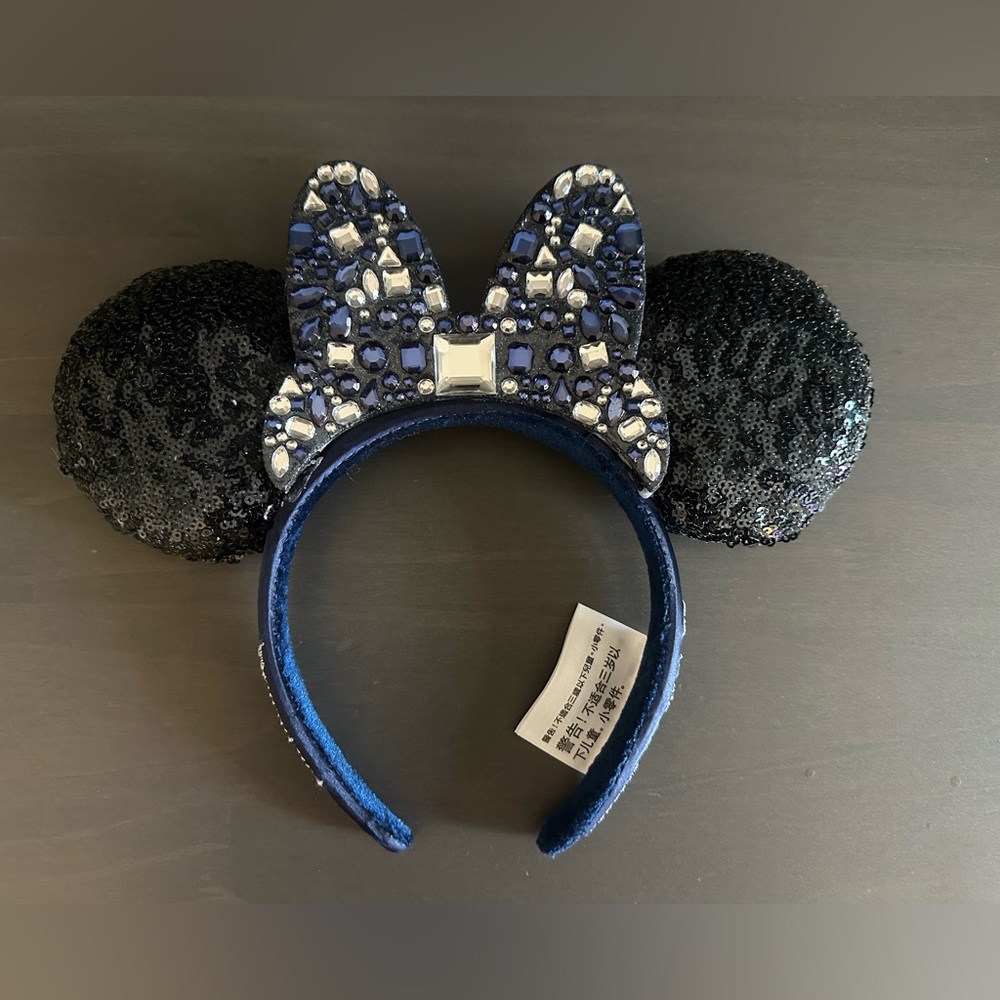 Disney Parks Disneyland 65th Anniversary Jeweled Minnie Ears 💎✨